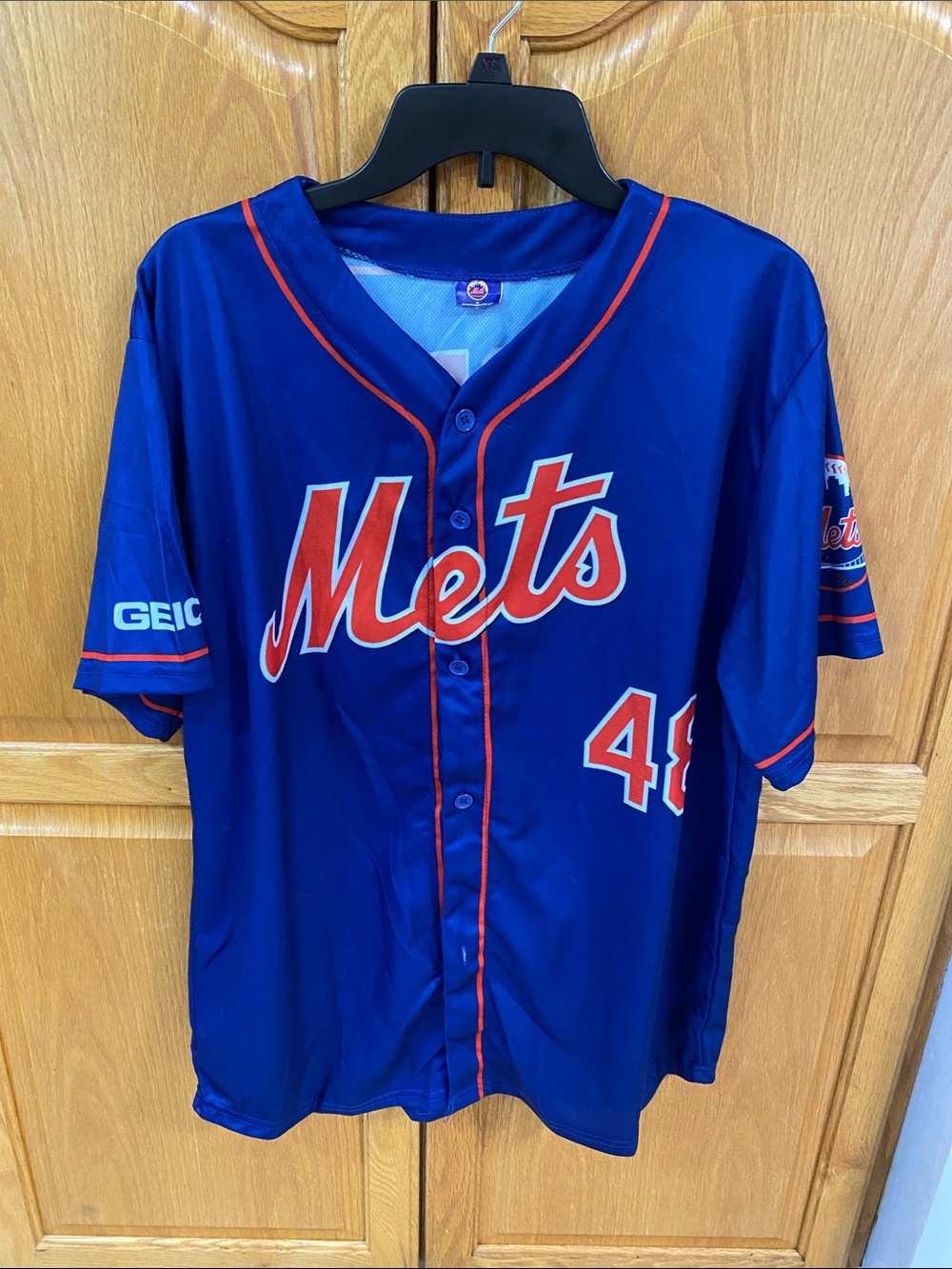 New York Mets Blue Team Baseball Jersey - Men's XL